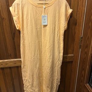 Helado Women's Orange Midi Dress